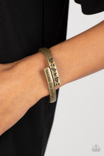 Load image into Gallery viewer, WINGS of Change - Brass - Paparazzi Bracelet
