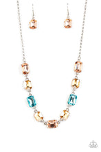 Load image into Gallery viewer, Emerald Envy - Multi - 2023 February Paparazzi Life of the Party Necklace
