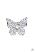 Load image into Gallery viewer, Flying Fashionista - Blue - Paparazzi Ring
