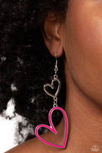 Load image into Gallery viewer, Pristine Pizzazz - Pink - Paparazzi Earring
