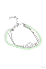 Load image into Gallery viewer, A LOTUS Like This - Green - Paparazzi Bracelet
