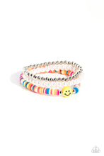 Load image into Gallery viewer, Run a SMILE - Multi - Paparazzi Bracelet
