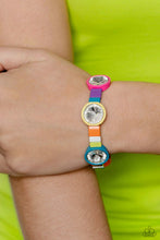 Load image into Gallery viewer, Multicolored Madness - Multi - 2023 March Paparazzi Life of the Party Bracelet
