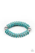 Load image into Gallery viewer, Eco Experience - Turquoise Blue - Paparazzi Bracelet
