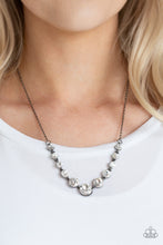 Load image into Gallery viewer, Leading Socialite - Black - Paparazzi Necklace
