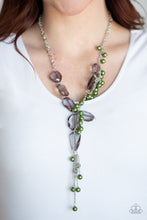 Load image into Gallery viewer, Prismatic Princess - Green - Paparazzi Necklace
