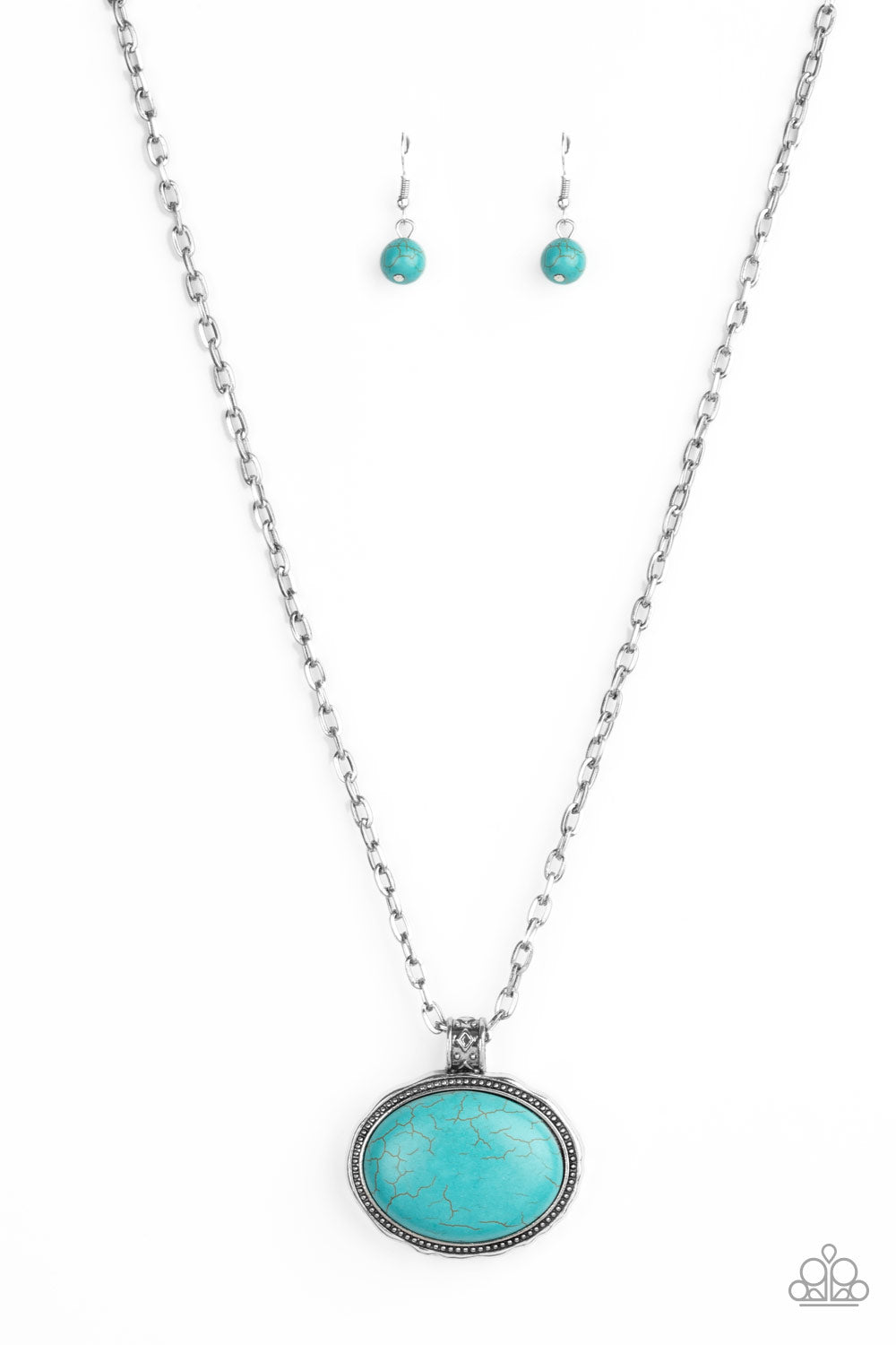 Turquoise necklace cheap paparazzi
