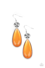 Load image into Gallery viewer, Jaw-Dropping Drama - Orange - Paparazzi Earring

