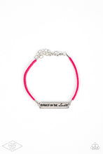 Load image into Gallery viewer, Have Faith - Pink - Paparazzi Black Diamond Exclusive Bracelet
