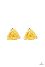 Load image into Gallery viewer, On Blast - Yellow - Paparazzi Earring
