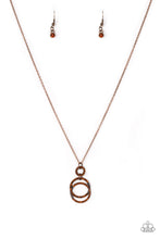 Load image into Gallery viewer, PRE-ORDER - Timeless Trio - Copper - Paparazzi Necklace
