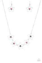 Load image into Gallery viewer, Hoppin Hibiscus - Multi - Paparazzi Necklace
