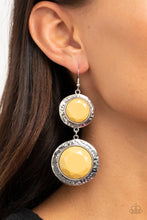 Load image into Gallery viewer, Thrift Shop Stop - Yellow - Paparazzi Earring
