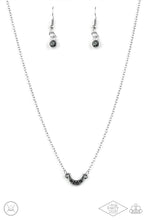Load image into Gallery viewer, Promise The Moon - Silver - Paparazzi Black Diamond Exclusive Necklace
