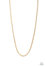 Load image into Gallery viewer, Victory Lap - Gold - Paparazzi Men&#39;s Necklace
