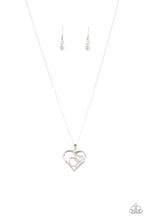 Load image into Gallery viewer, Cupid Charm - White - Paparazzi Necklace
