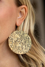 Load image into Gallery viewer, Animal Planet - Gold - Paparazzi Earring
