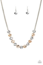 Load image into Gallery viewer, Simple Sheen - Silver - Paparazzi Necklace
