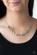 Load image into Gallery viewer, Simple Sheen - Silver - Paparazzi Necklace
