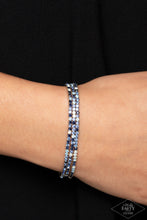 Load image into Gallery viewer, Sugar and ICE - Blue Iridescent - Black Diamond Encore Exclusive Bracelet
