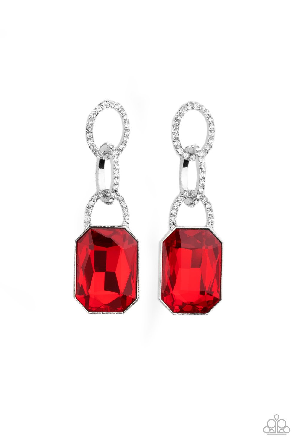 Superstar Status - Red - Paparazzi Earring
