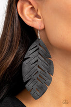 Load image into Gallery viewer, I Want to Fly - Black - Paparazzi Earring
