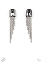 Load image into Gallery viewer, Save for a REIGNy Day - Silver - January 2021 Paparazzi Fashion Fix Earring

