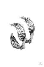 Load image into Gallery viewer, PRE-ORDER - Curves In All The Right Places - Black - Paparazzi Earring
