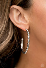 Load image into Gallery viewer, Hoop Hype - Silver - May 2021 Paparazzi Fashion Fix Earring
