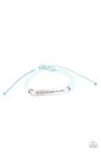 Load image into Gallery viewer, PRE-ORDER - To Live, To Learn, To Love - Blue - Paparazzi Bracelet
