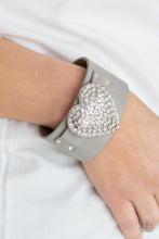 Load image into Gallery viewer, Flauntable Flirt - Silver - Paparazzi Bracelet
