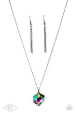 Load image into Gallery viewer, Stellar Serenity - Multi Oil Spill - Paparazzi Black Diamond Exclusive Necklace
