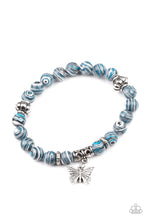 Load image into Gallery viewer, Butterfly Wishes - Blue - Paparazzi Bracelet
