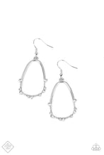 Load image into Gallery viewer, Ready or YACHT - White - March 2021 Paparazzi Fashion Fix Earring

