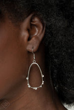 Load image into Gallery viewer, Ready or YACHT - White - March 2021 Paparazzi Fashion Fix Earring
