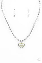 Load image into Gallery viewer, Heart Full of Fancy - Green - Paparazzi Necklace

