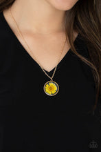 Load image into Gallery viewer, Prairie Promenade - Yellow - Paparazzi Necklace
