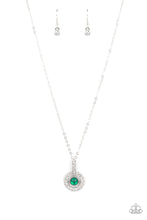 Load image into Gallery viewer, Springtime Twinkle - Green - Paparazzi Necklace
