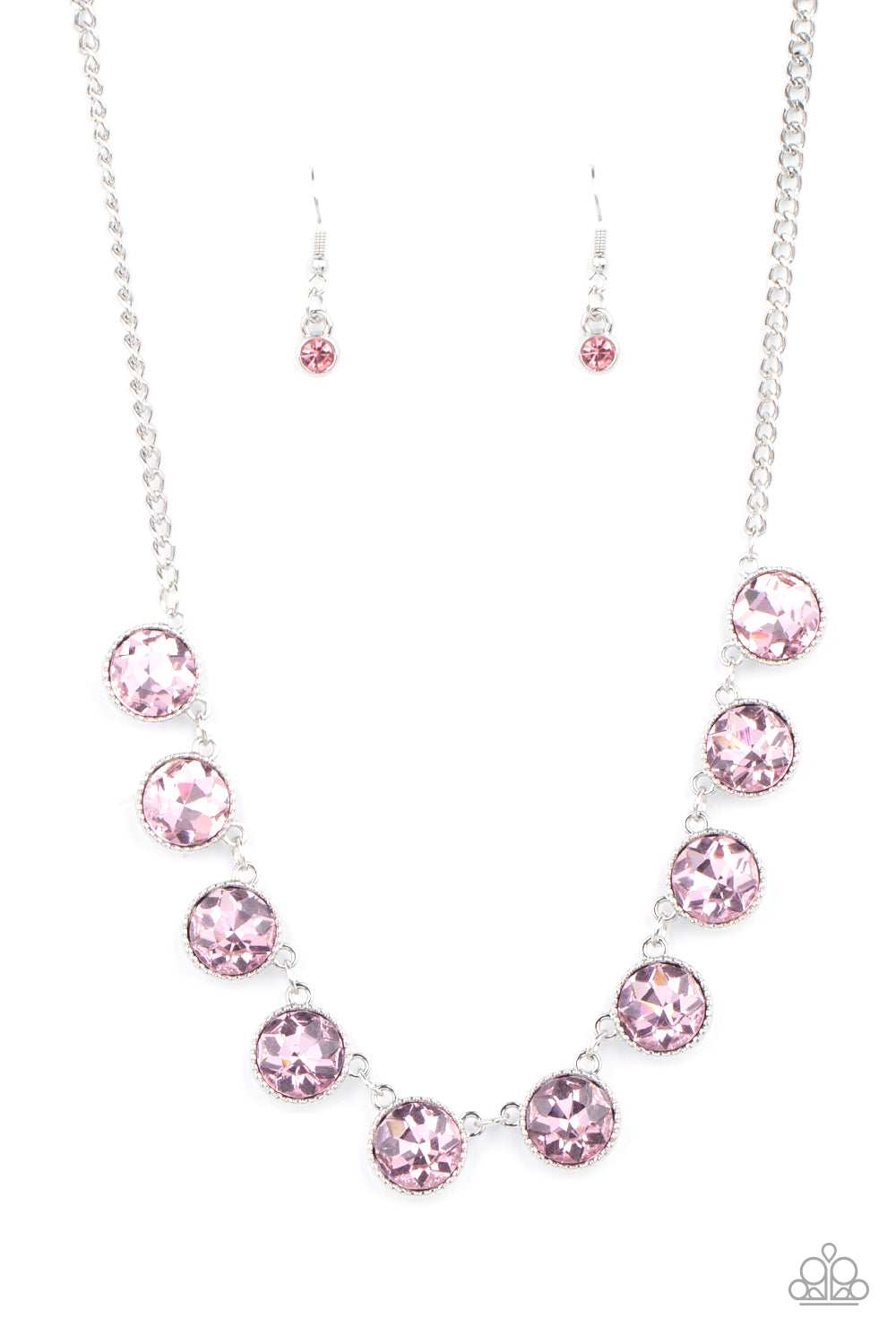 Mystical Majesty - Iridescent Pink - Paparazzi Necklace