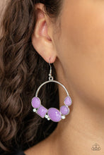 Load image into Gallery viewer, Beautifully Bubblicious - Purple - Paparazzi Earring
