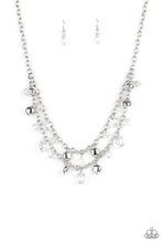 Load image into Gallery viewer, Ethereally Ensconced - White - Paparazzi Necklace
