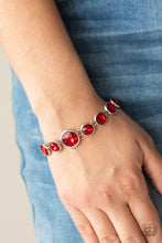 Load image into Gallery viewer, PRE-ORDER - Lustrous Luminosity - Red - Paparazzi Bracelet
