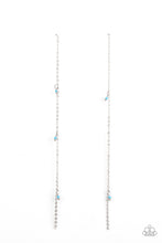 Load image into Gallery viewer, Dauntlessly Dainty - Blue - Paparazzi Earring
