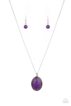 Load image into Gallery viewer, Tranquil Talisman - Purple - Paparazzi Necklace
