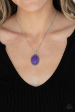 Load image into Gallery viewer, Tranquil Talisman - Purple - Paparazzi Necklace
