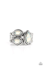 Load image into Gallery viewer, The Charisma Collector - Iridescent White - Paparazzi Ring
