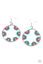 Load image into Gallery viewer, Off The Rim - Blue - Paparazzi Earring

