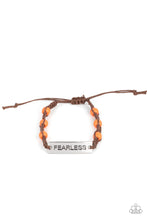 Load image into Gallery viewer, Conversation Piece - FEARLESS Orange - Paparazzi Urban Bracelet
