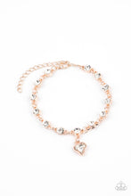 Load image into Gallery viewer, PRE-ORDER - Sweet Sixteen - Rose Gold - Paparazzi Bracelet
