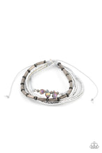 Load image into Gallery viewer, PRE-ORDER - Holographic Hike - Silver Iridescent - Paparazzi Bracelet

